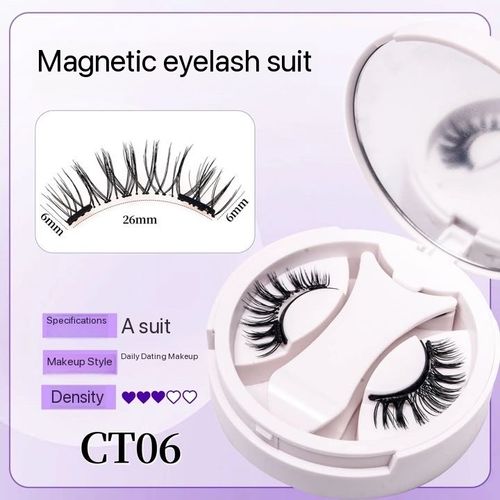 CT Two magnet lashes Soft Magnet Lashes Cat Genie Magnetic Lashes One box