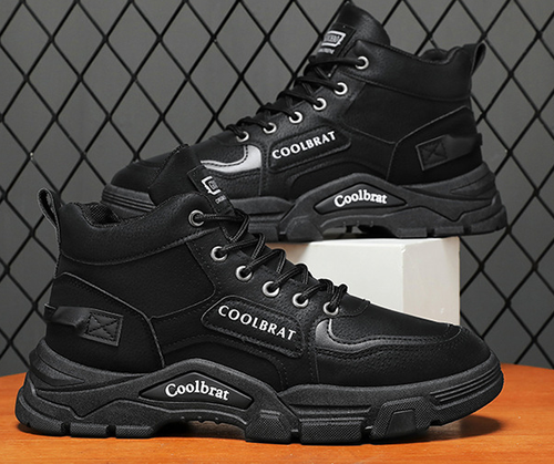 Men's trendy thick-soled high-top Martin boots