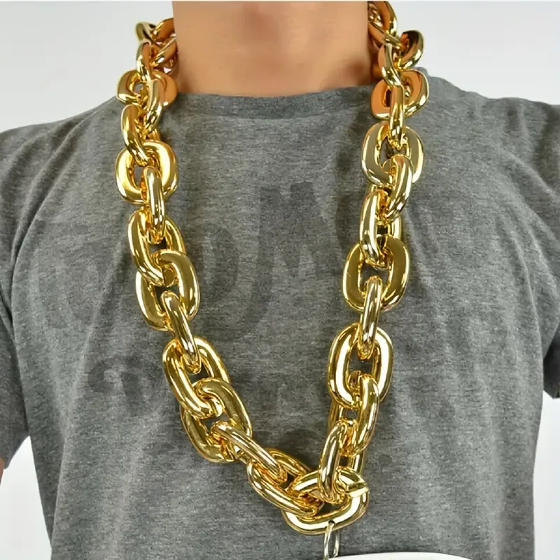 Thick Golden Chain Necklace