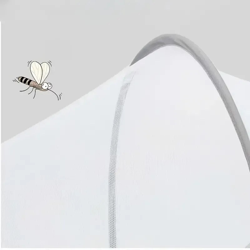 Newborn Mosquito Net Foldable Crib Canopy Baby Newborn Insect Repellent Mosquito Repellent Crib Accessories 98×55×60cm Halloween Christmas Gift