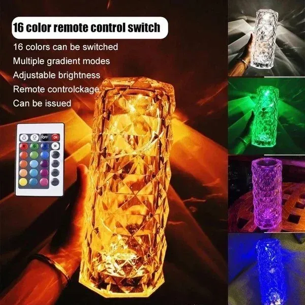 🔥BIG SALE - 50% OFF🔥🔥🌈 - Touching Control Rose Lamp✨