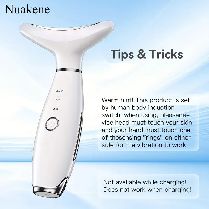 Rechargeable Facial And Neck Massager