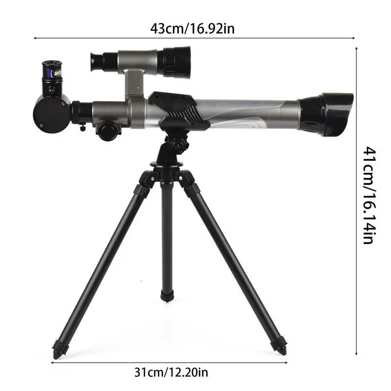 Telescope For Kids Astronomical Landscape Telescope With Tripod Portable Travel Monocular Early Science Education Toys For Kid 5.