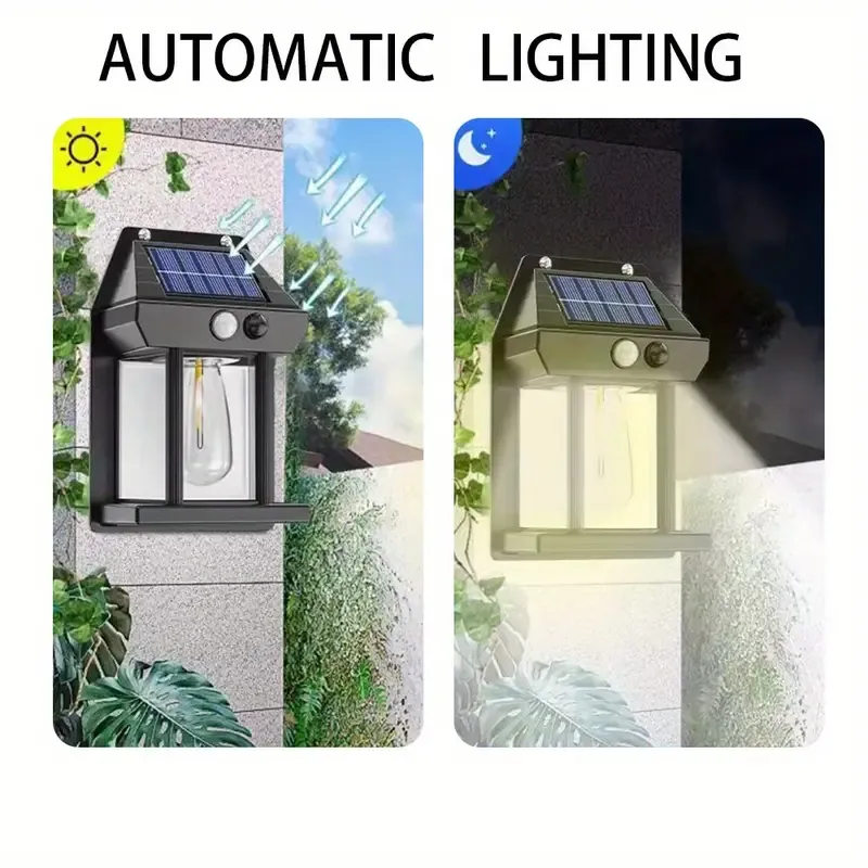New Solar Tungsten Wall Lamp