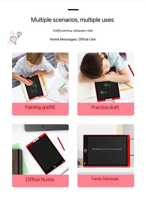LCD Writing pad Twelve inches LCD children's drawing pad Graffiti drawing table