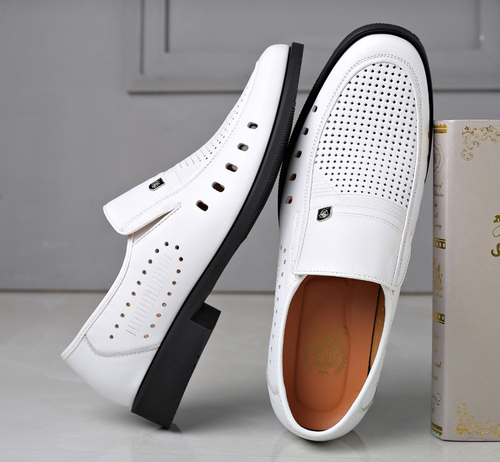 Summer breathable leather sandals thin business formal casu