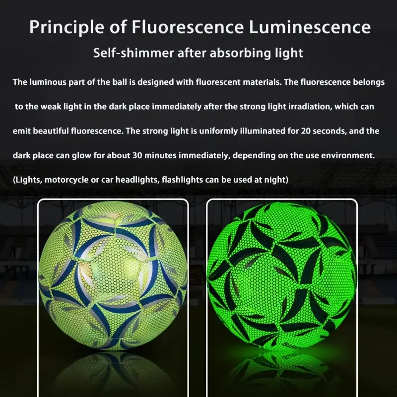 1pc No. 5 Reflective Football