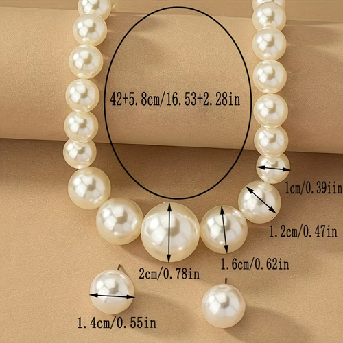 French Romantic Style Earrings Necklace