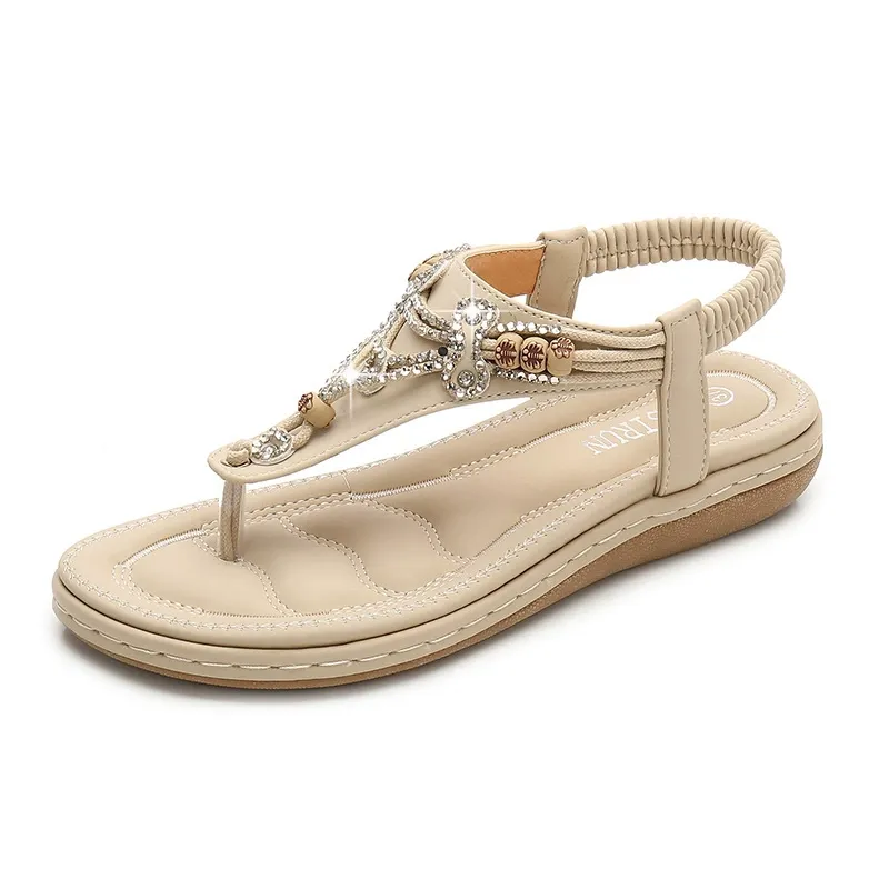Women's flip flops rhinestone sandals