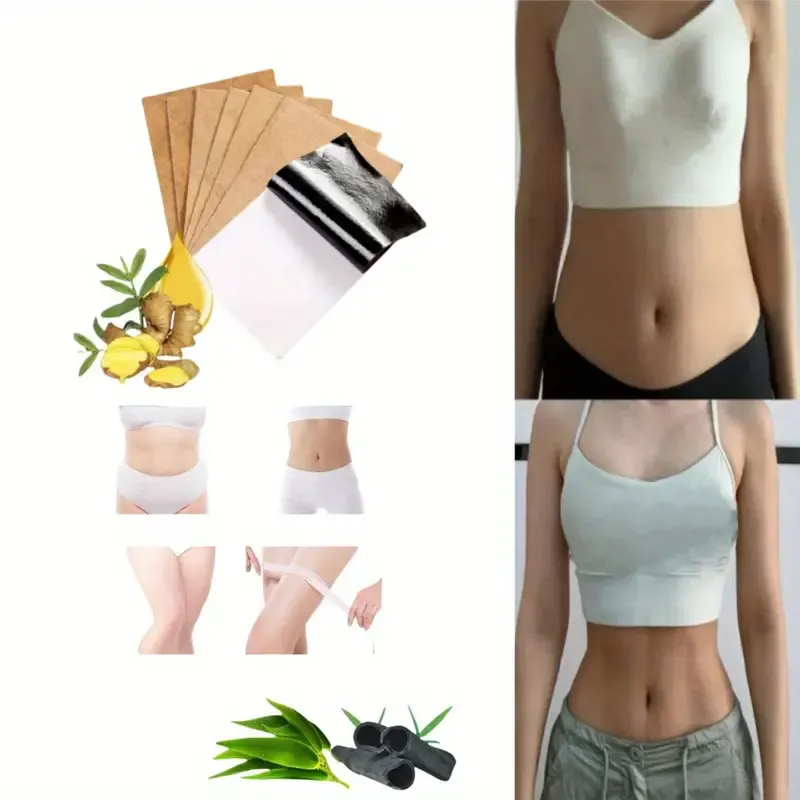 Ginger Oil Infused Belly Patches for Weight Loss