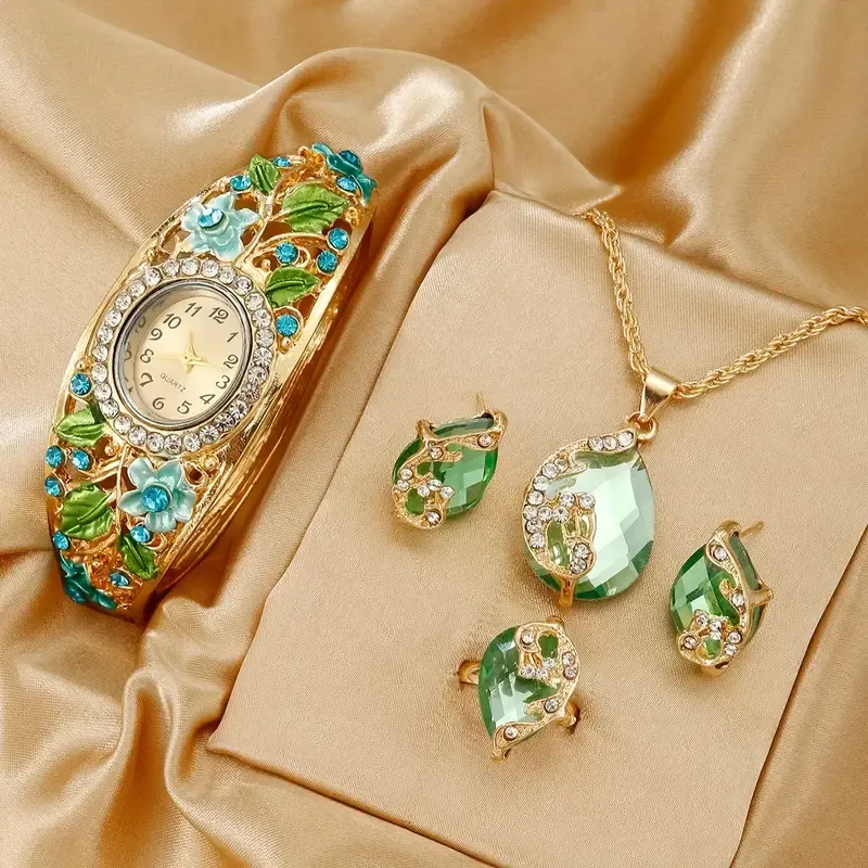 Wristwatch & Necklace Set