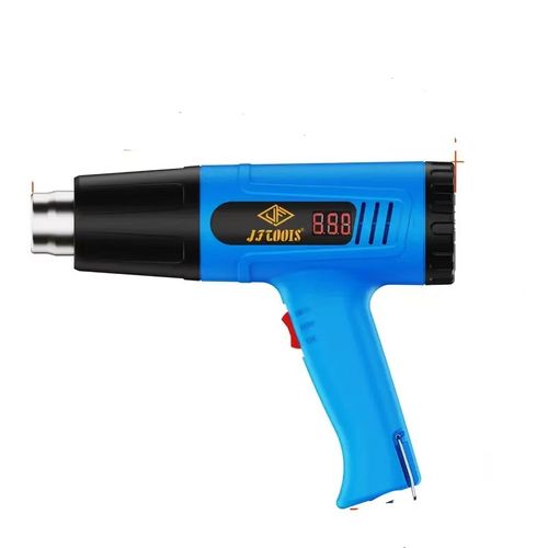 220V Side Digital Hot Air Gun, Can Be Used For Thawing Water Pipes, Blowing Heat Shrink Pipes, Blowing Heat Shrink Films, And Automotive Films. The Back Cover Can Be Adjusted By Rotating 50-650 Degrees