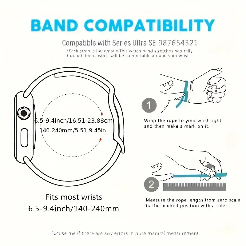 Ceramic Bead Watch Band