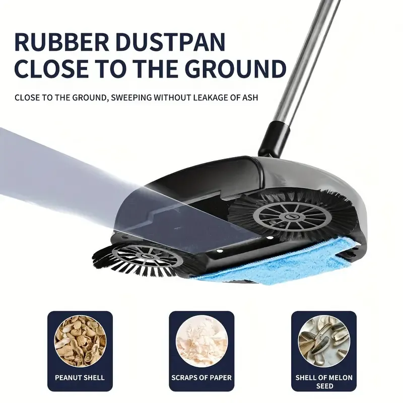 3-In-1 Hand Push Sweeper