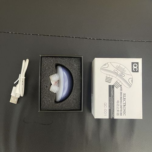 Compact Rechargeable Anti Snoring Device  Easy