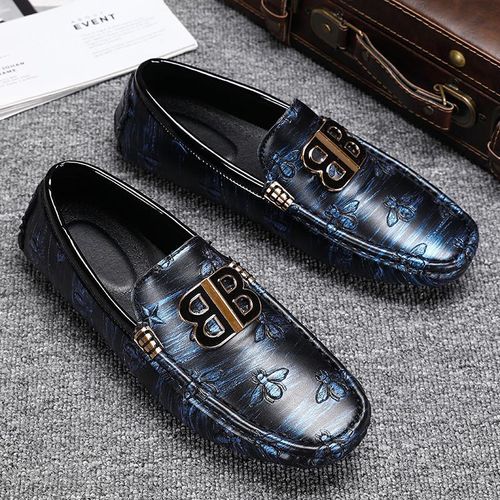 Men's Fashion Loafers, New Trendy Skull Print