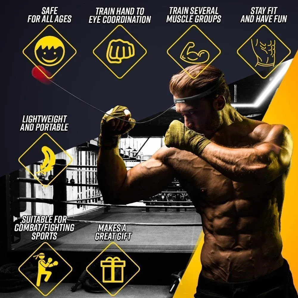 🔥Last Day 50% OFF 🔥-Boxing Fight Ball for Improving Reaction Speed