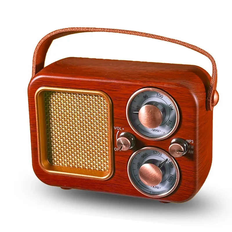 New retro Bluetooth speaker radio portable speaker