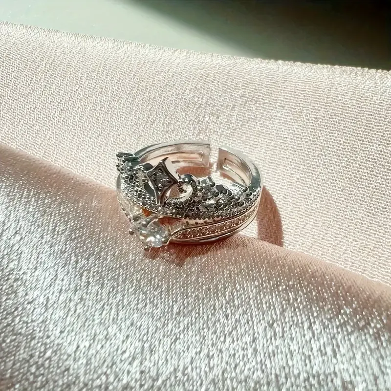 Radiant Princess Crown Ring