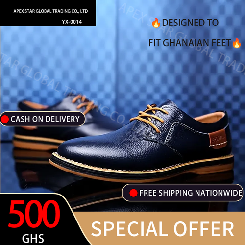 Men's Split Leather Casual Shoes