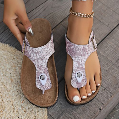 Summer Cork Slippers Korean Style