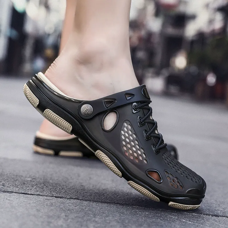 men's outdoor sports hole shoes for summer