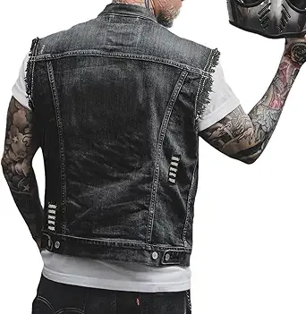 Men's Denim Vest