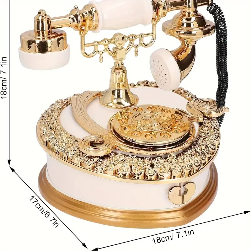 Telephone Shaped Music Box
