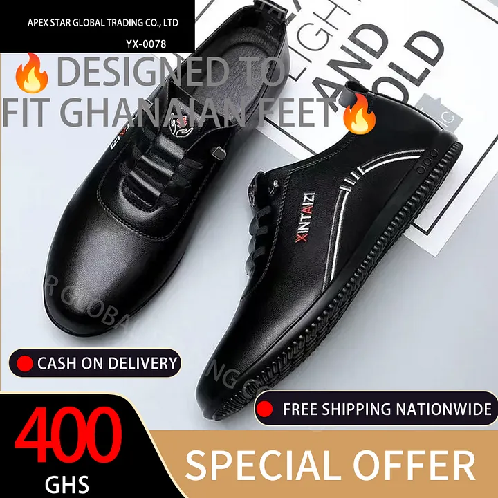 Men's Solid Color Business Style Walking Shoes, Comfy Non Slip Rubber Sole Durable Shoes For Men's Outdoor Activities