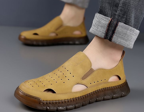 Summer beach sandals mesh breathable casual shoes