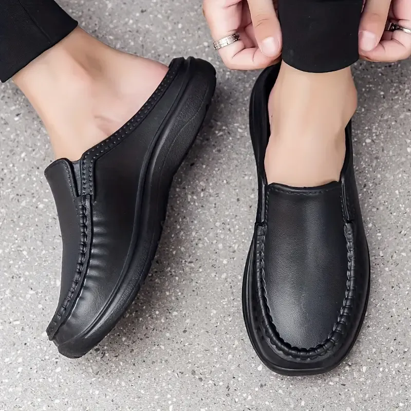 Mens Chef Shoes - Quick-Grip Slip-On