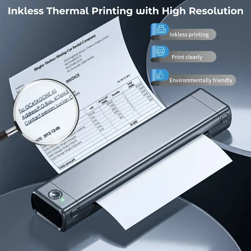 Wireless Portable Printer