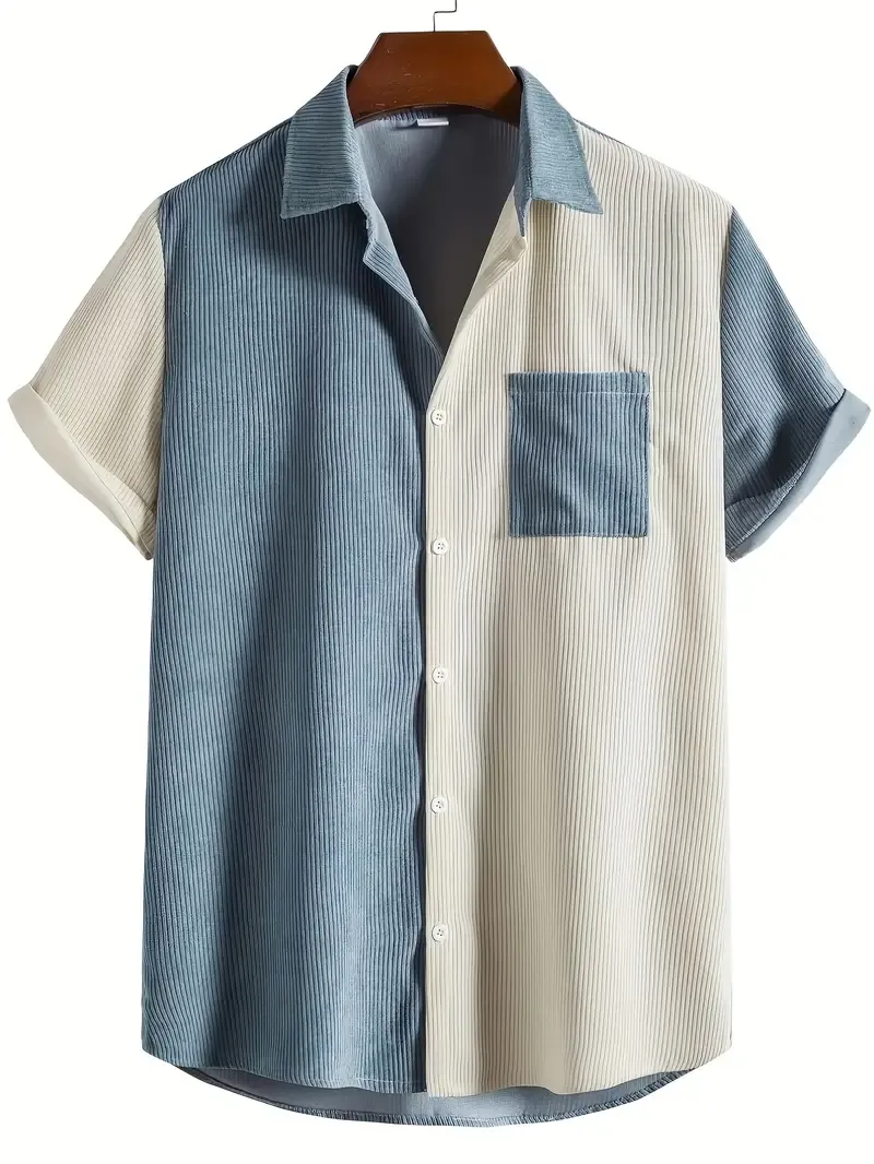 Men's Summer Casual Lapel Shirt