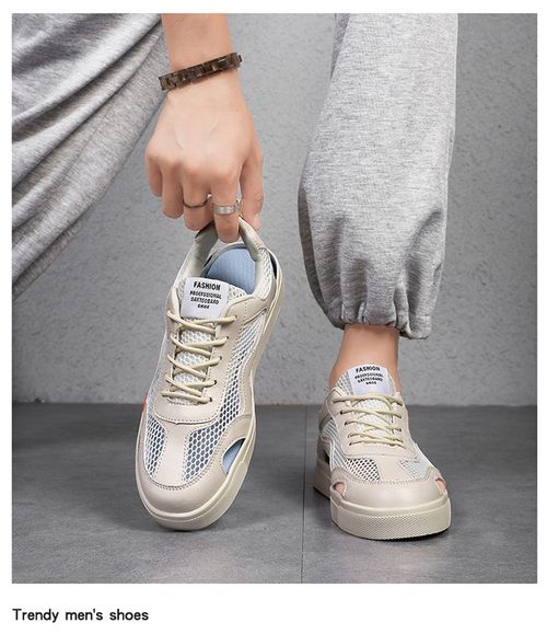 New large size men's shoes summer breathable thin mesh sp