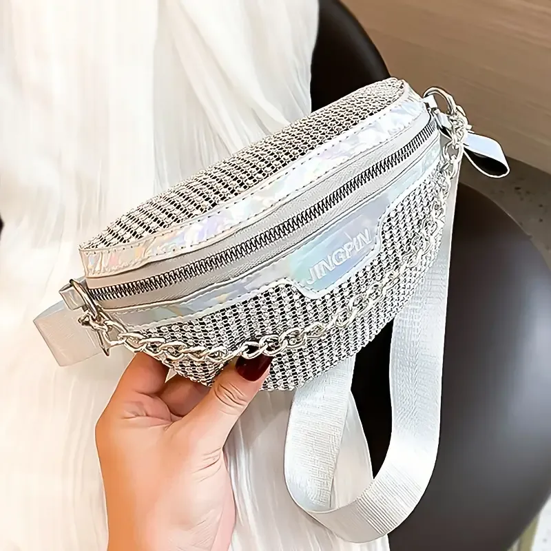Bling-Bling Rhinestone Waist Bag