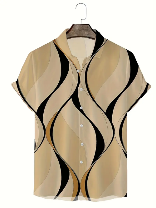 Summer new European size men's fresh