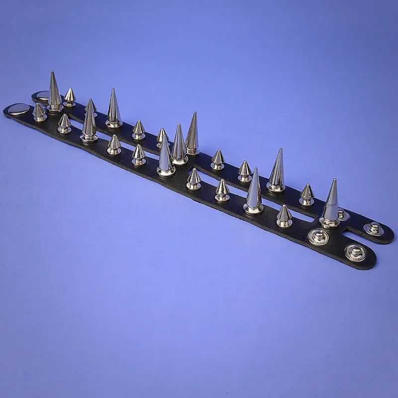 Punk Leather Bracelet