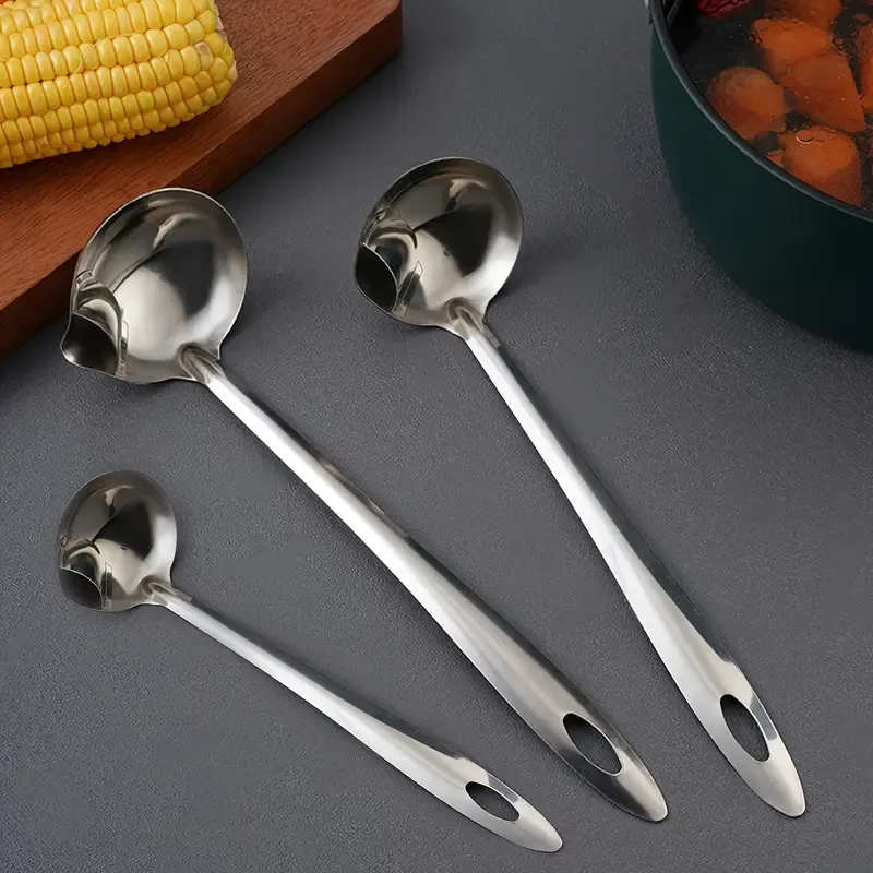 Stainless Steel Oil-separating Spoon
