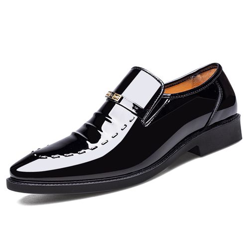 Preferred large size breathable business formal leather shoes
