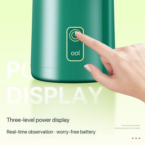 Portable juicer, mini juice cup, USB rechargeable wireless juicer, smoothie blender