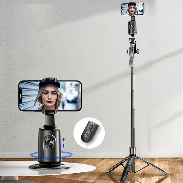 360° Rotation Smart Auto Face Object Tracking Holder