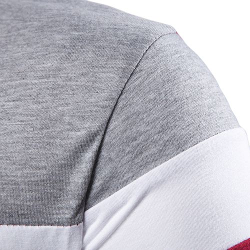 Men's Stylish Summer Shirt - Comfortable, Breathable Polyester with Button Detail for Golf & Tennis