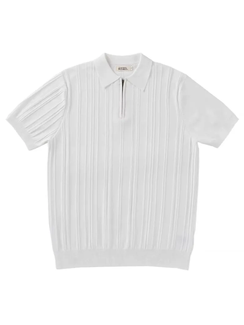 Men's style fitted top for elegant business casual wear - T-shirt