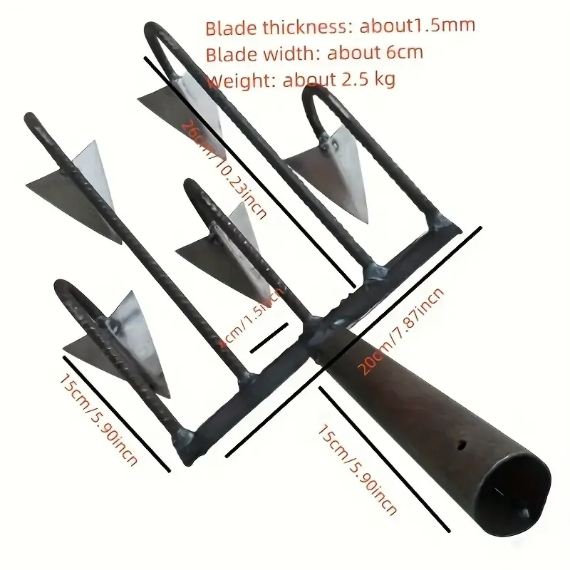 Metal Garden Hoe
