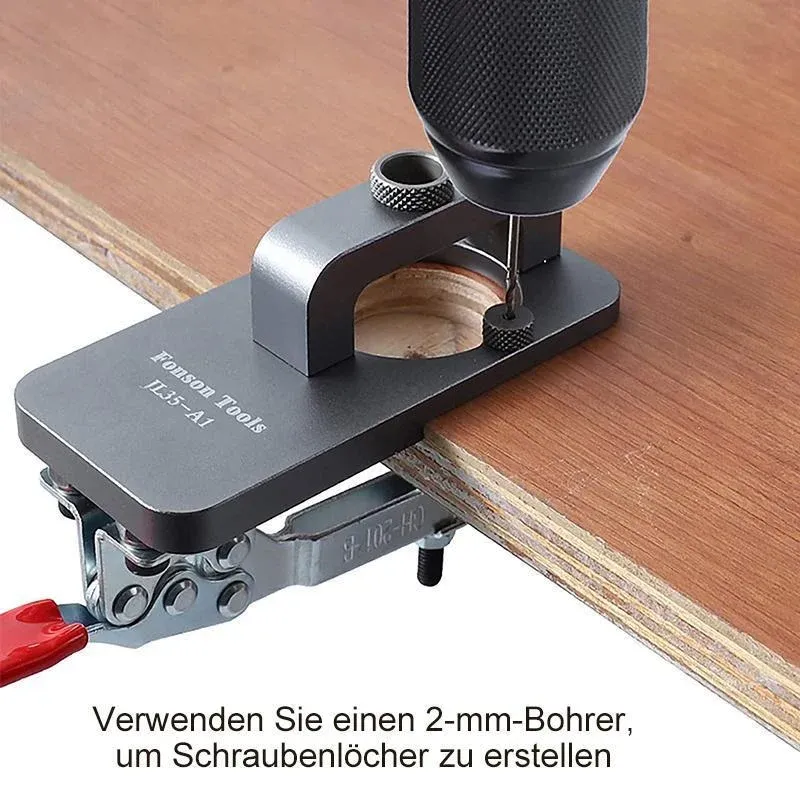 35mm-1.37inches concealed hinge jig