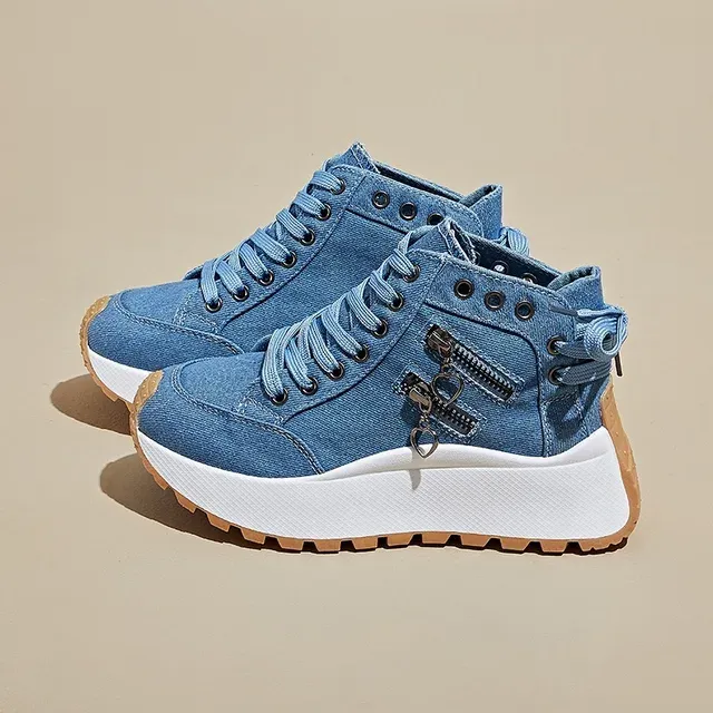 thick sole height increasing shoes for women