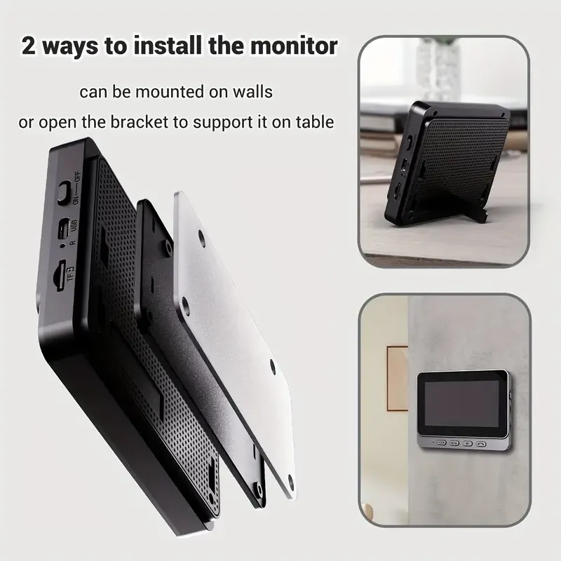 wireless anti-theft outdoor cat eye intercom