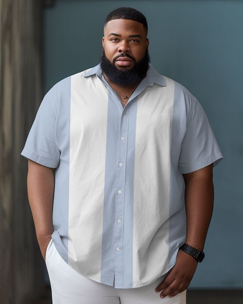 Summer style men's clothing - new Hawaiian shirt in loose large size - men's shirt
