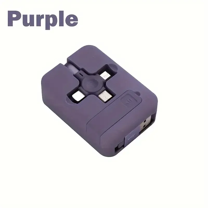 3-in-1 Retractable Multi-Function Charging