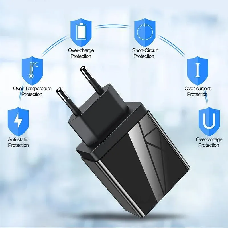🔥BIG SALE 50%🔥🔥Three USB Port Phone Charger